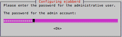 eJabberd - Password