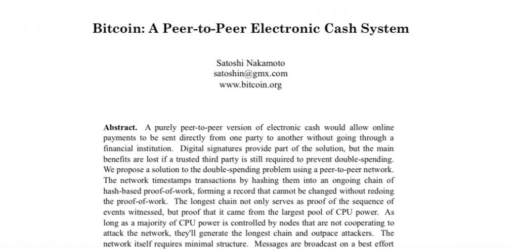 bitcoin - White Paper
