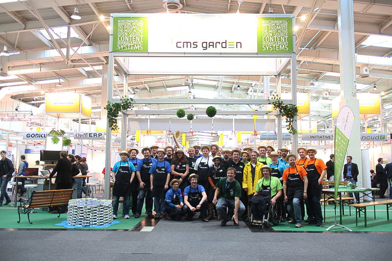 CMS Garden auf der CeBit 2014