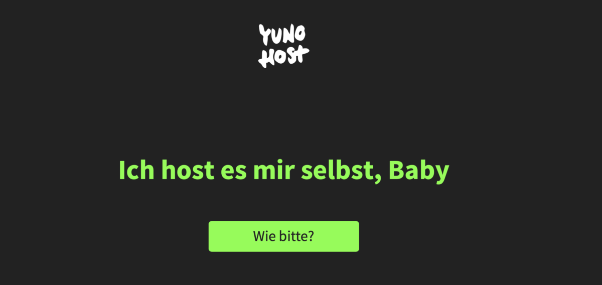 Einen Server mit YunoHost betreiben