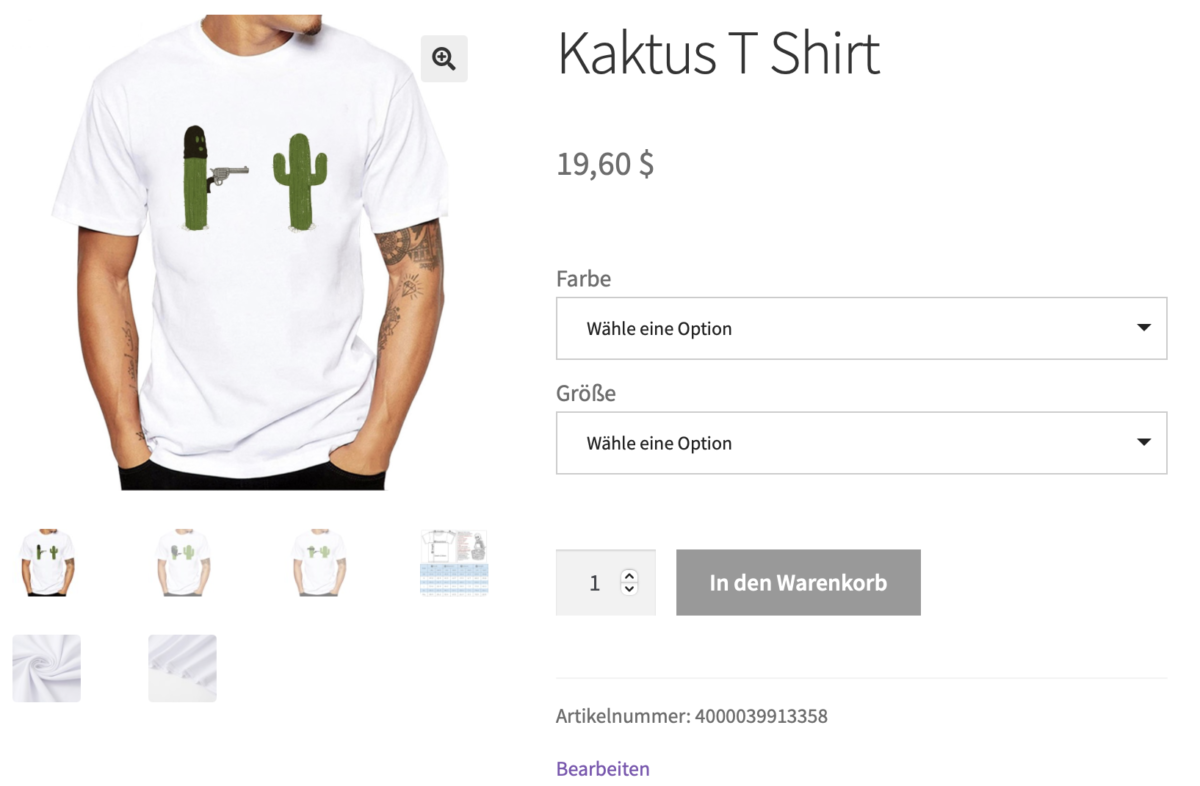 Kaktus T-Shirt